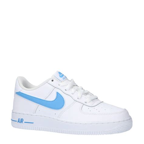 nike air force 1 heren lichtblauw